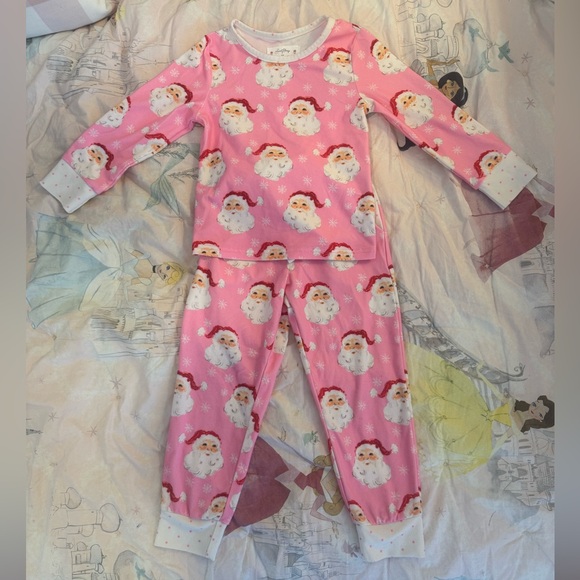 Sweet Honey Pink Santa Lounge Outfit - Picture 1 of 7